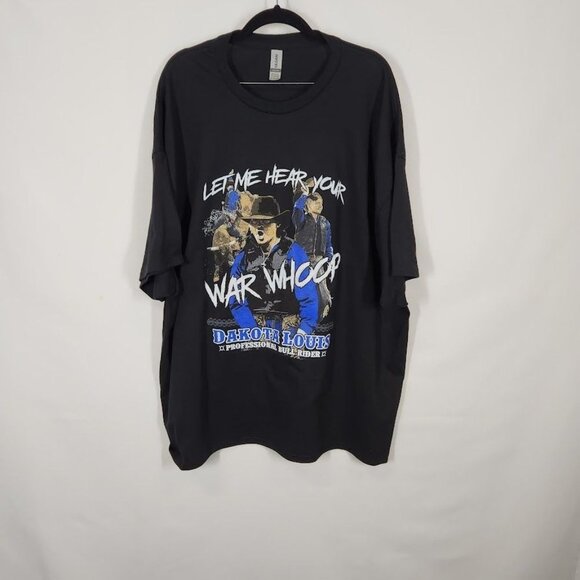 Dakota Louis War Hoop Tee in Black - Size 3XL - Picture 2 of 7